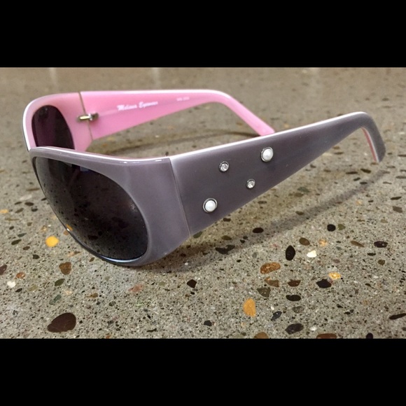 European Designer Wrap Blush Pink Sunglasses - Picture 2 of 10
